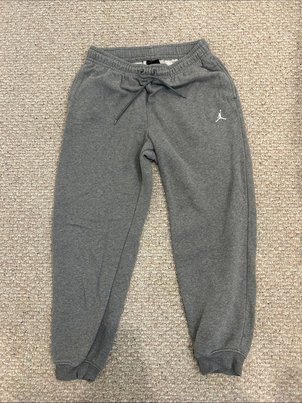 Nike Jordan Men’s Gray Jogger Sweatpants
